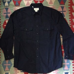 Eddie Bauer Double Pocket Heavyweight Shirt